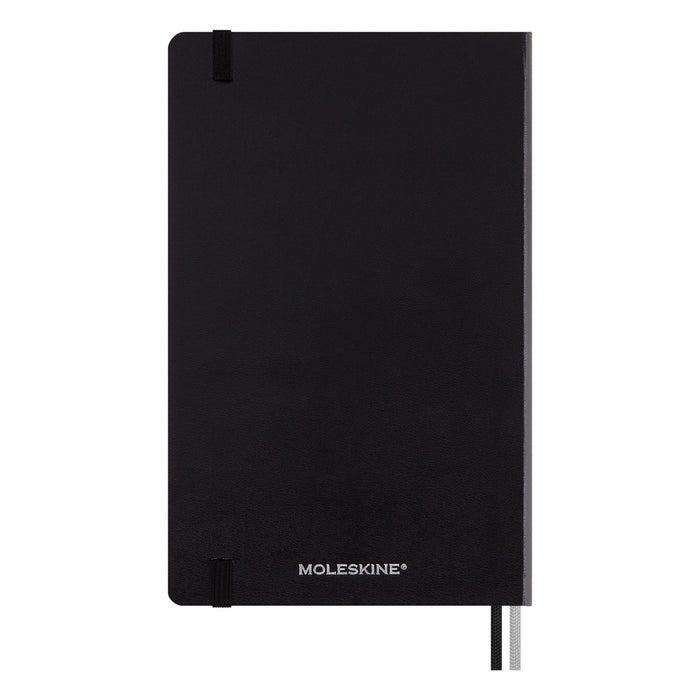 Moleskine Limited Edition Harry Potter Ruled Notebook, 190mm x 250mm XL Size, Lumos CX1000485