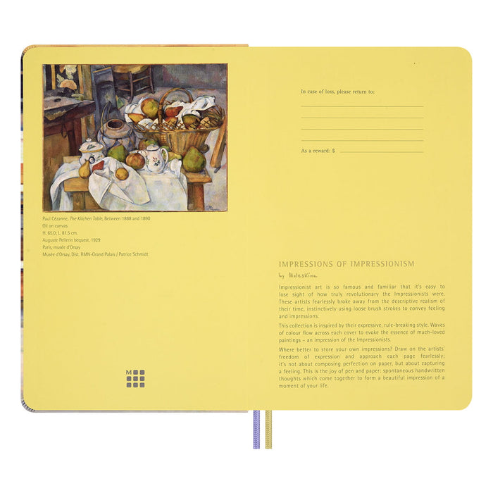 Moleskine Limited Edition Impressionism 210mm x 130mm Undated Planner CX1002262