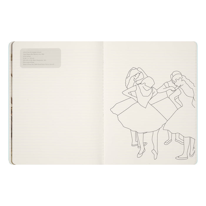 Moleskine Limited Edition Impressionism, Ruled Cahier XL 190mm x 250mm CX1002265
