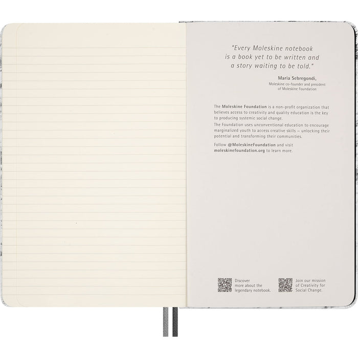 Moleskine Limited Edition NASA Hard Cover Notebook, Large 210mm x 130mm, Ruled CX1002268