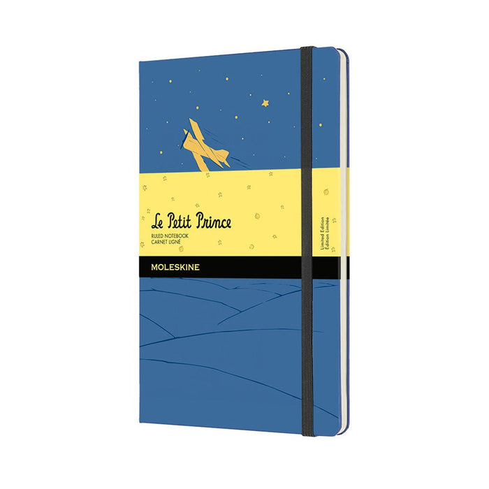 Moleskine Limited Edition Notebook Petit Prince, 130mm x 210mm Large Size, Ruled, Forget Me Not Blue, CXMLEPP03QP060B