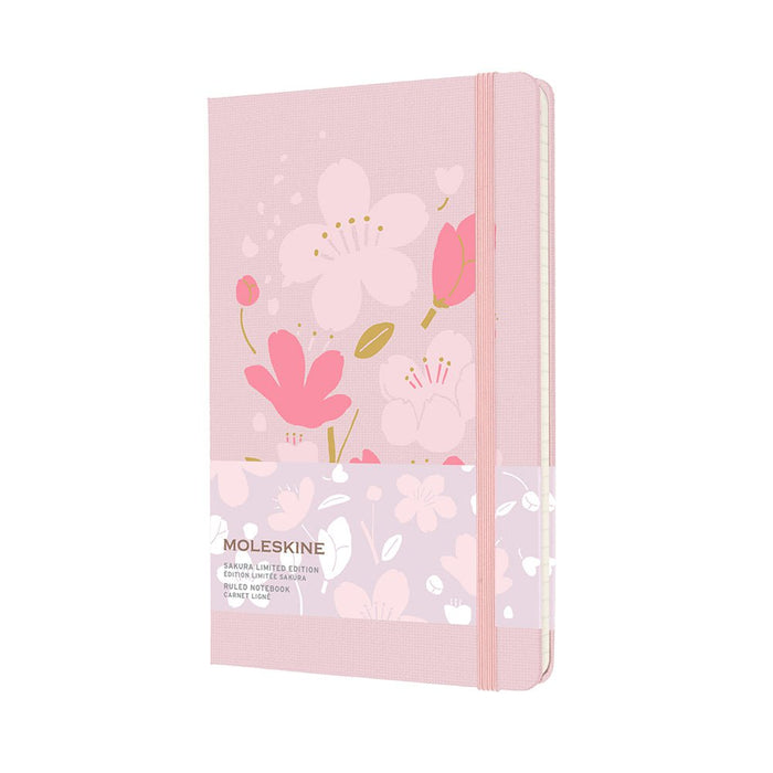 Moleskine Limited Edition Notebook Sakura, 130mm x 210mm Large Size, Ruled, Graphic 1 CXMLESU04QP060