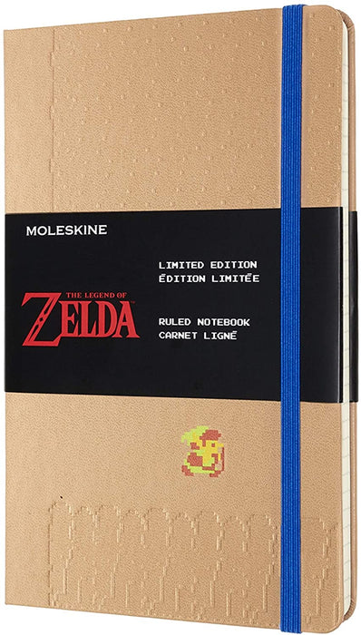 Moleskine Limited Edition Notebook Zelda, 130mm x 210mm Large Size, Ruled, Moving Link CXMLEZDQP060A