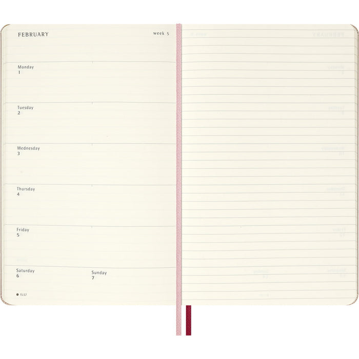 Moleskine Limited Edition Sakura 2026/2027 18 Month Weekly Planner CX1002463