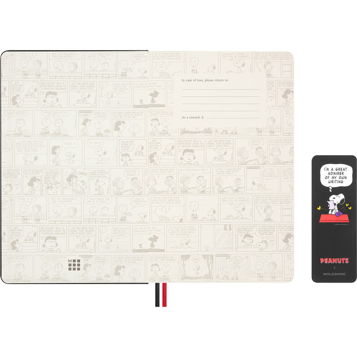 Moleskine Limited Edition Set Peanuts Ruled 210mm x 130mm Notebook + 12 Blackwing Soft Pencils + Sharpener CX1002243