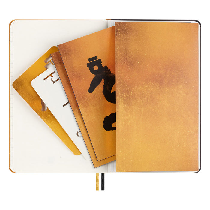 Moleskine Limited Edition Year of the Dragon Ruled Notebook, Large 210mm x 130mm, Ahn Sang-Soo CX1000440