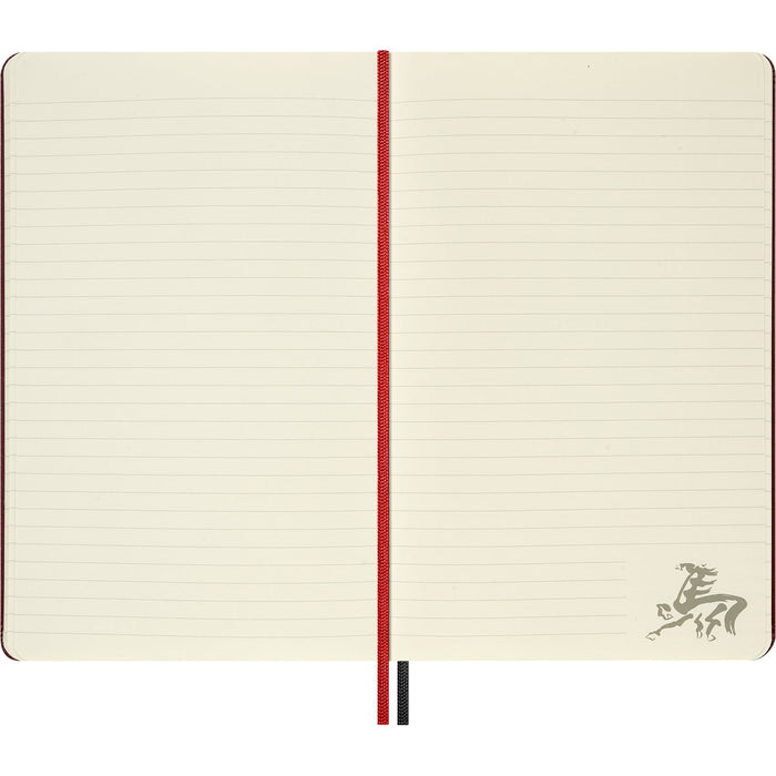 Moleskine Limited Edition Year of the Horse Ruled Notebook, Design B, Large 130mm × 210mm CX1002455