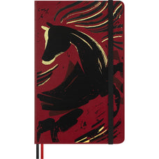 Moleskine Limited Edition Year of the Horse Ruled Notebook, Design B, Large 130mm × 210mm CX1002455