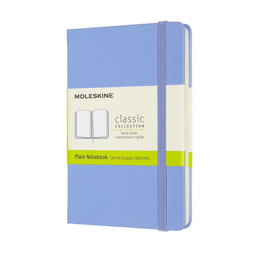 Moleskine Notebook, 90mm x 140mm Pocket Size, Hard Cover, Plain, Hydra ...