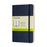 Moleskine Notebook, 90mm x 140mm Pocket Size, Soft Cover, Plain, Sapphire Blue CXMQP613B20