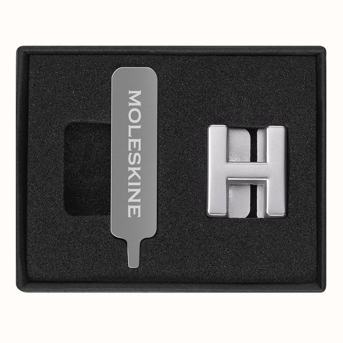 Moleskine Pins H Silver CXMPINHSILV