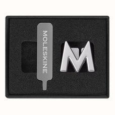 Moleskine Pins M Silver CXMPINMSILV