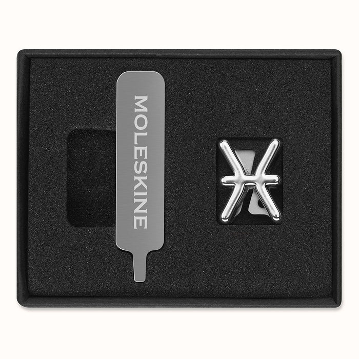 Moleskine Pins Pisces Silver CXMPINPISCESSILV