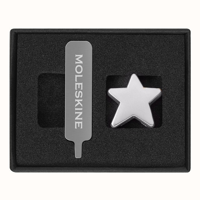 Moleskine Pins Star Silver CXMPINSTARSILV