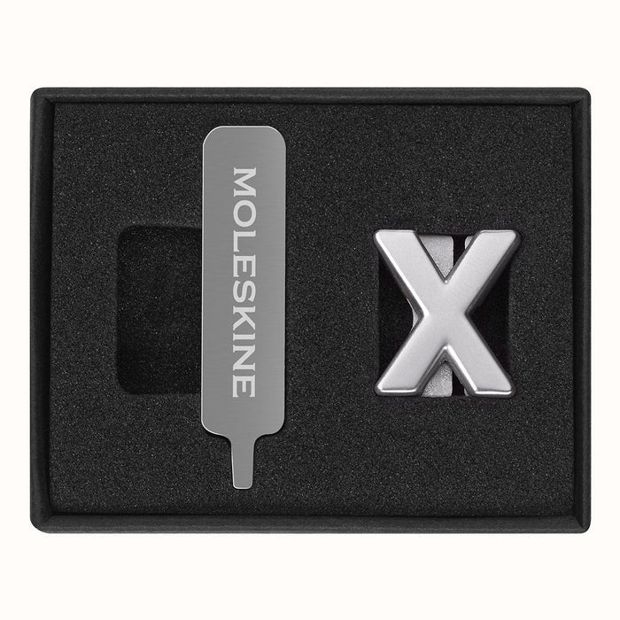 Moleskine Pins X Silver CXMPINXSILV