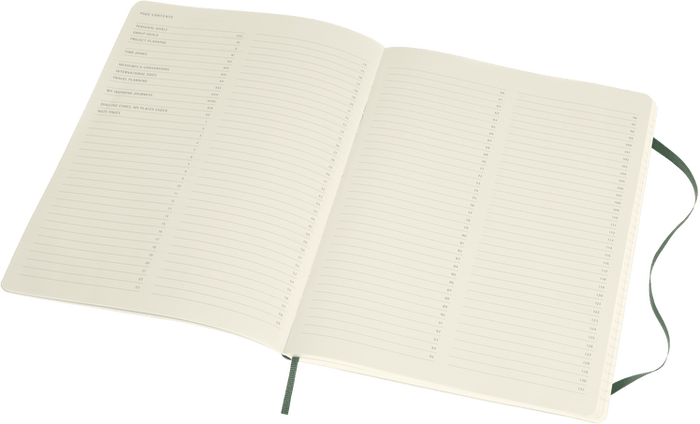 Moleskine Pro Notebook, 190mm x 250mm XL Size, Soft Cover, Forest Green CXMPROPFNTB4SK19