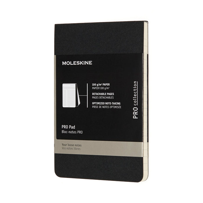 Moleskine Pro Pad, 90mm x 140mm Pocket Size, Black CXMPROPAD2BK