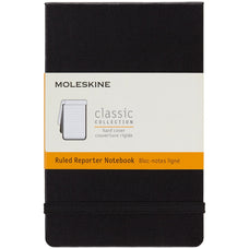 Moleskine Reporter Notebook, 90mm x 140mm Pocket Size, Ruled, Hard Cover CXMQP511