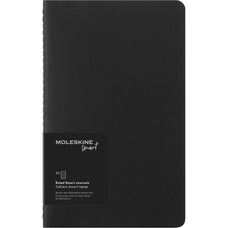 Moleskine Smart Cahier Journal Large Ruled Black Pack 2 CXMSMNLCH31BK