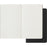 Moleskine Smart Cahier Ruled Journal, 130mm x 210mm Large Size, Black, Pack of 2 CXMSMNLCH31BK