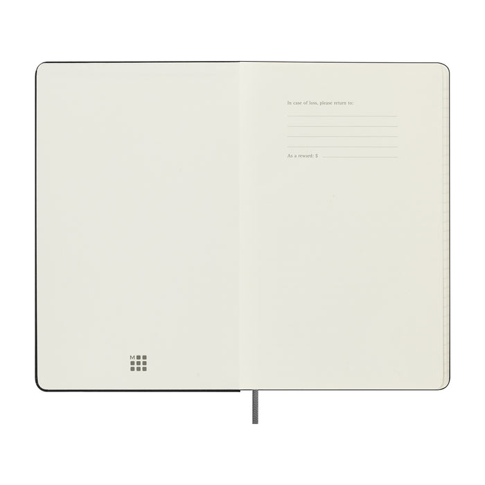 Moleskine Undated Planner Weekly + Notes Large, Black, 210mm x 130mm CX1002036