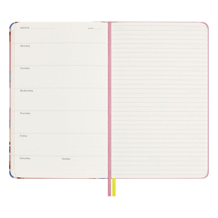 Moleskine Undated Weekly Diary, Hard Cover, Large 210mm x 130mm, Momoko Sakura CX1000167