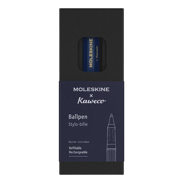 Moleskine x Kaweco Ballpoint 1.0mm, Blue Body, Blue Ink CXMKAWBALLPENBLUE