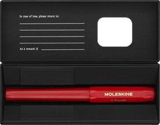 Moleskine x Kaweco Rollerball Pen 0.7mm, Red Body, Blue Ink CXMKAWROLLERPENRED