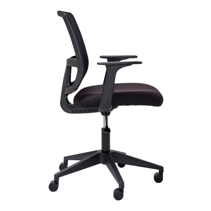 Mondo Brook Mesh Back Chair with Arm Rest, Black BS260A-M3
