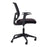 Mondo Brook Mesh Back Chair with Arm Rest, Black BS260A-M3
