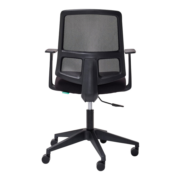 Mondo Brook Mesh Back Chair with Arm Rest, Black BS260A-M3