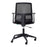 Mondo Brook Mesh Back Chair with Arm Rest, Black BS260A-M3