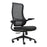 Mondo Colt Mesh Back Chair with Arm Rest, Black BS262A-M3