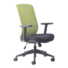 Mondo Gene Fabric Back Ergonomic Chair, Green BS120A-24