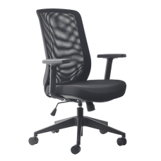 Mondo Gene Mesh Back Ergonomic Chair, Black BS120A-M3