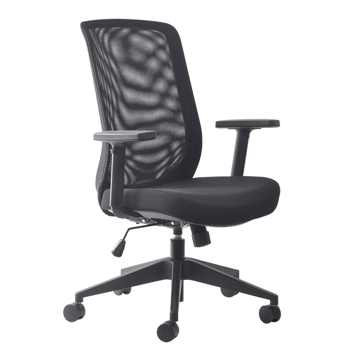 Mondo Gene Mesh Back Ergonomic Chair, Black BS120A-M3