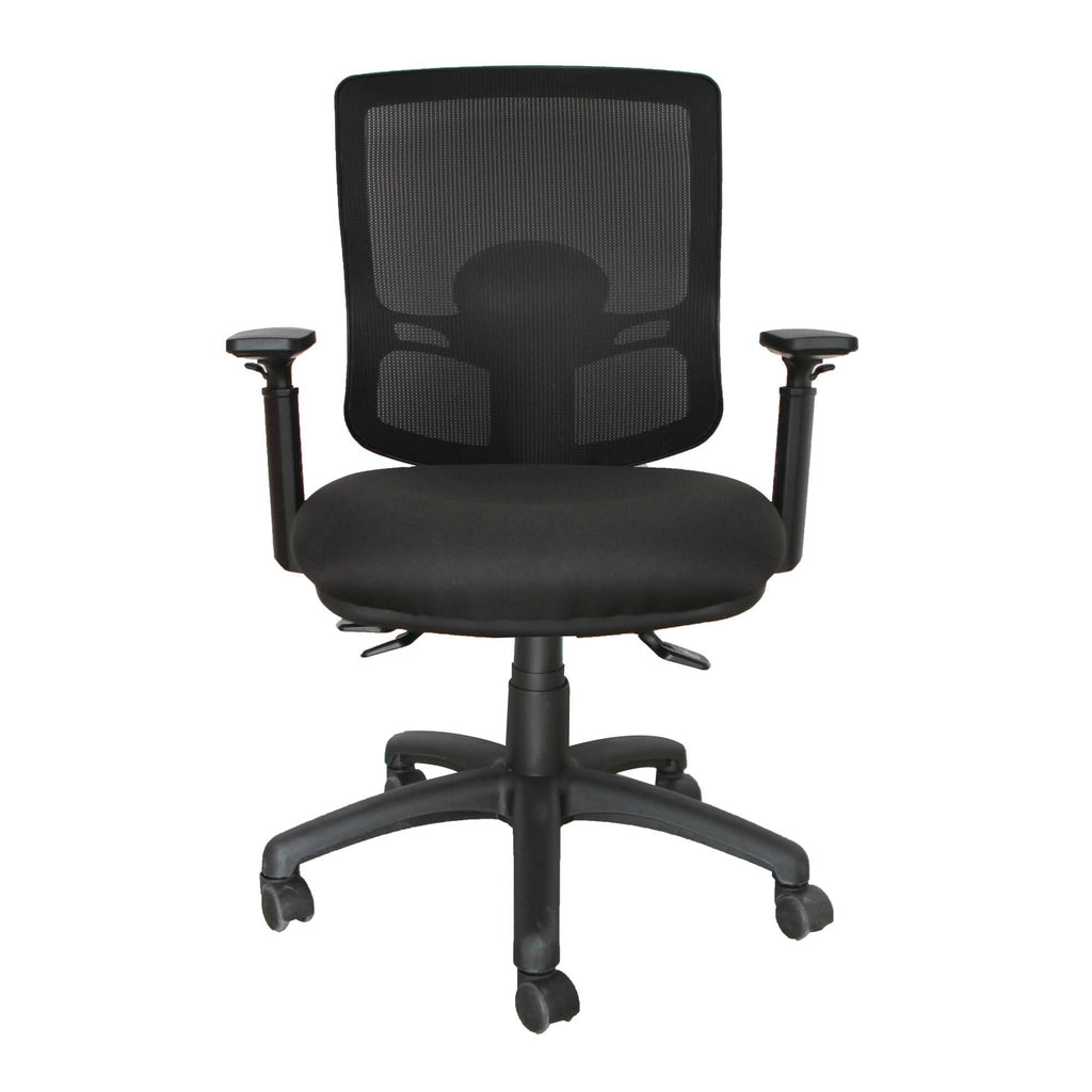 Java Building Chairs Mondo Java Mesh 3 Lever High Back Office Chair with Arm Rest | Buro ...