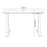 Mondo Lypta Height Adjustable Desk, 1200mm x 600mm, White Frame, White Top BS251-0