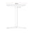 Mondo Lypta Height Adjustable Desk, 1200mm x 600mm, White Frame, White Top BS251-0