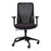 Mondo Riley Highback Mesh Back Chair with Arm Rest, Black BS261-M3+261-ARM