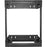 Mount your server or networking equipment using this adjustable 12U wall-mount network rack IM3985149