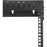 Mount your server or networking equipment using this adjustable 12U wall-mount network rack IM3985149