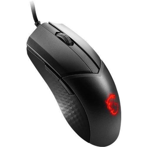 MSI Clutch GM41 Gaming Mouse - Optical - Cable - Black - USB 2.0 - 16000 dpi - Scroll Wheel - 6 Button(s) - Symmetrical IM5181623