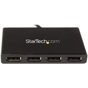 MST Hub - DisplayPort to 4x DisplayPort - Multi Stream Transport Hub - DP 1.2 to DP - Use this multi stream transport hub to connect four DP monitors to a single DP 1.2 port IM2962755