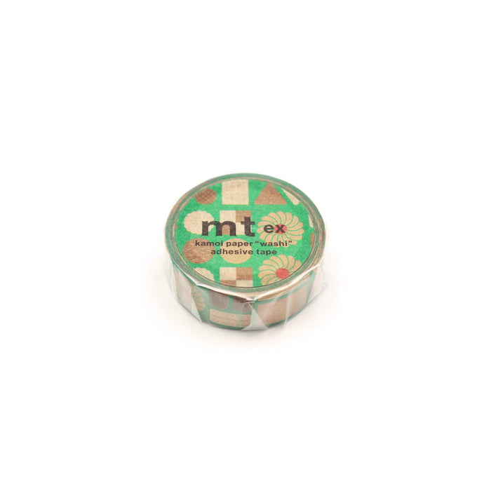 MT Washi Tape 15mm x 7mt, EX Geometry Cookie CX1002388