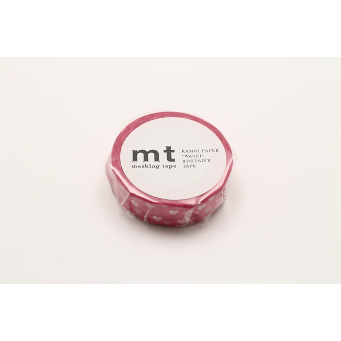 MT Washi Tape 15mm x 7mt, Heart Spot CX1002368