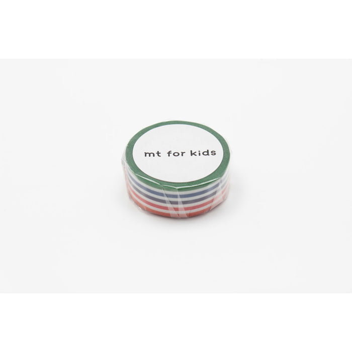 MT Washi Tape 15mm x 7mt, Kids Colorful Border CX1002373