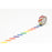 MT Washi Tape 15mm x 7mt, Kids Colorful Stripe CX1002371
