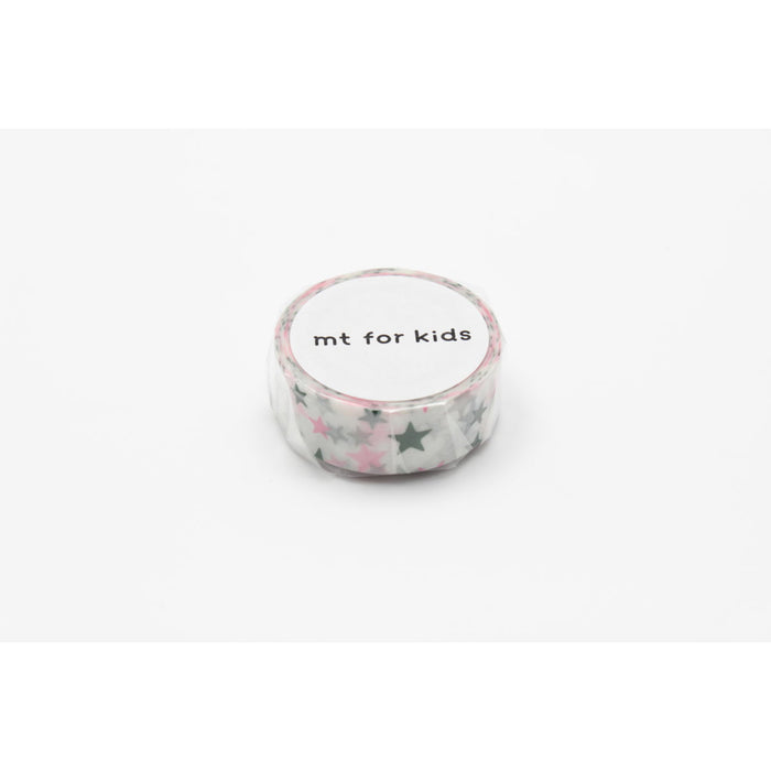 MT Washi Tape 15mm x 7mt, Kids Motif Star CX1002376
