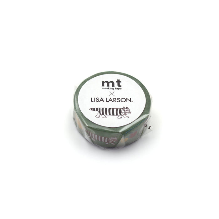 MT Washi Tape 15mm x 7mt, Lisa Larson Autumn Mikey CX1002394